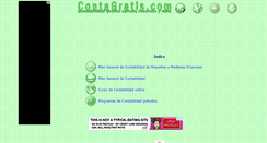 Desktop Screenshot of contagratis.com