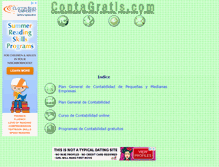 Tablet Screenshot of contagratis.com